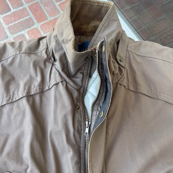 Men’s towncraft vintage heavy duty down utility jacket XL/ Has a few stains - Picture 3 of 7